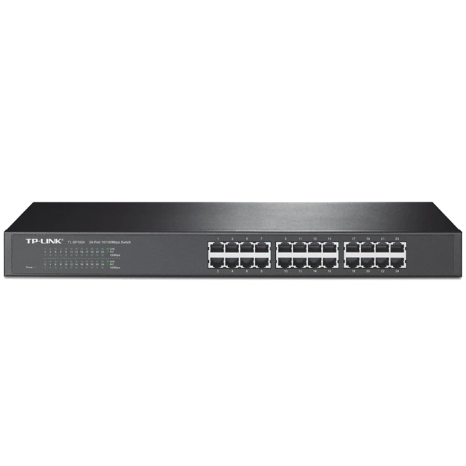 TP-LINK TL-SF1024 Комутатор 24 порти некерований фото 1