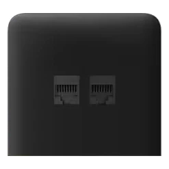 Ajax SideCover (LAN) vertical Black Фронтальная панель