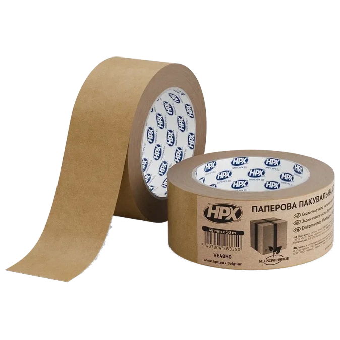 HPX VE4850 ECO 48мм х 50м Стрічка пакувальна фото 1