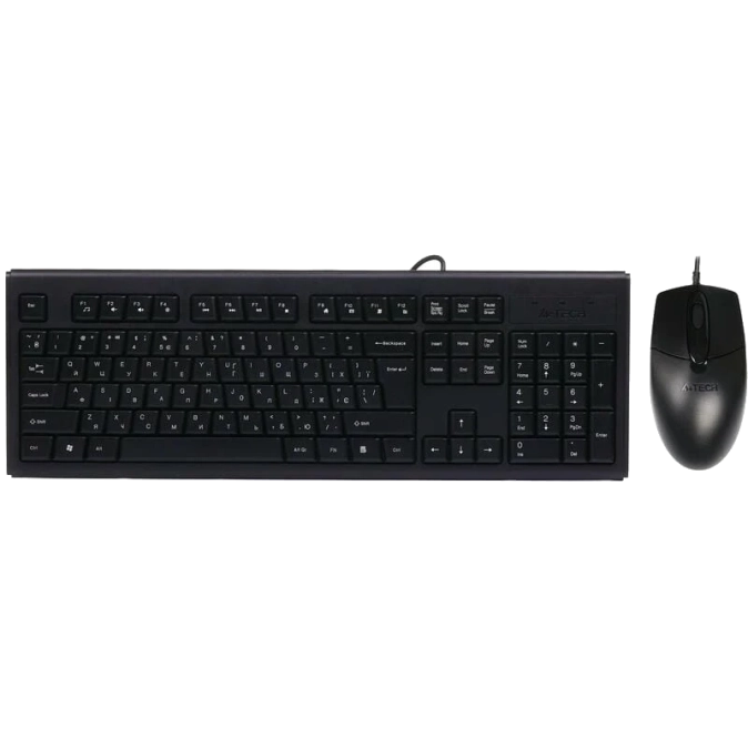 A4Tech KR-83 + OP-720S Комплект клавіатура+мишка фото 1