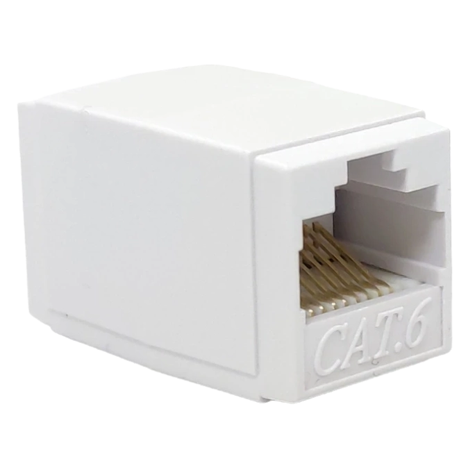 UTP RJ-45 З'єднувач витої пари неекранований кат. 6 під конектори фото 1