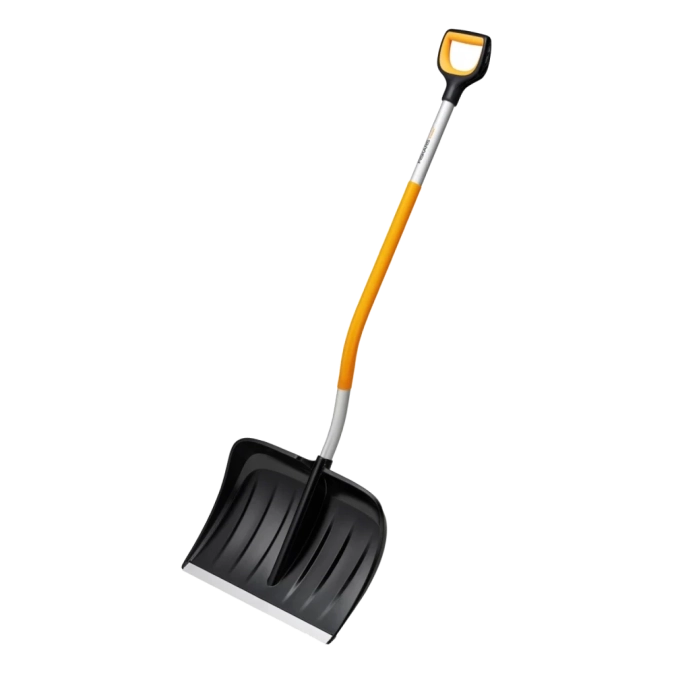 Fiskars X-Series (1057186) Лопата для прибирання снігу з вигнутим руків’ям фото 1