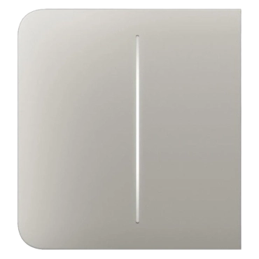 Ajax SideButton (2-gang) oyster Боковая кнопка для двухклавишного выключателя
