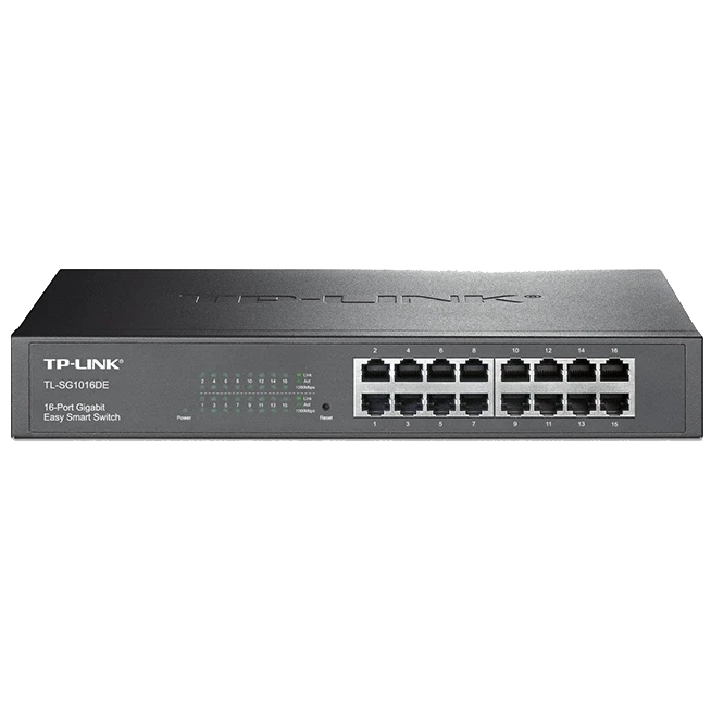 TP-LINK TL-SG1016DE 1000М Комутатор 16 портів керований фото 1