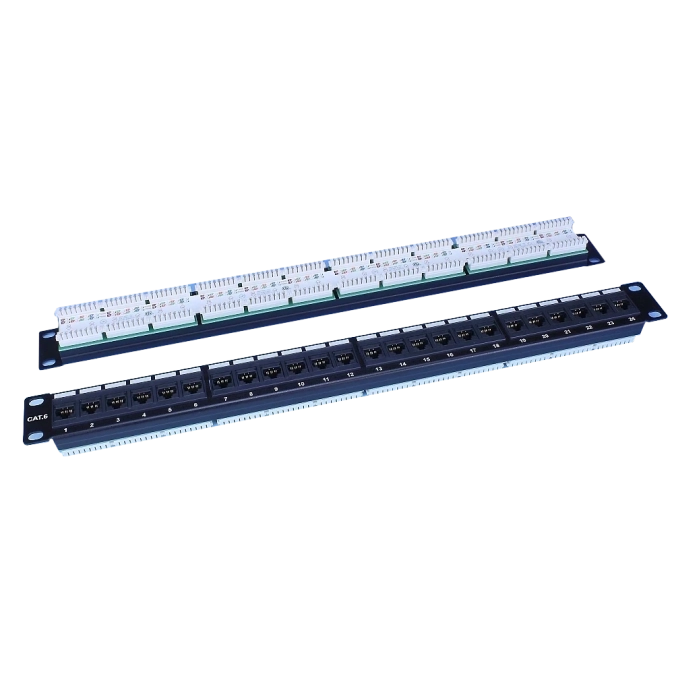 EPNew 19" 24xRJ-45 UTP Патч-панель з'єднувальна фото 1