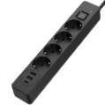 СolorWay CW-CHE432PDB 4 розетки/3USB Мережевий фільтр фото 2
