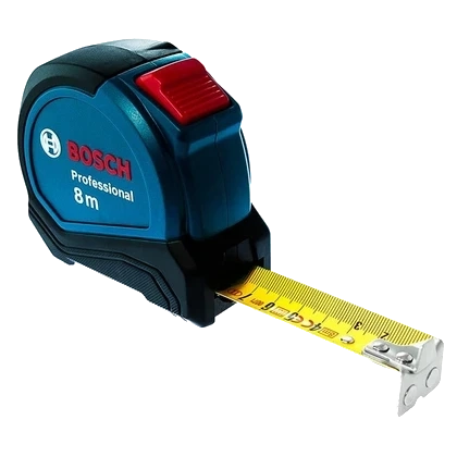 Bosch Professional (1600A01V3S) 8 м Рулетка метрична фото 1