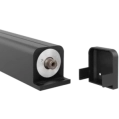 ASSA ABLOY DC630G-L BLACK SLD_ARM EN_6 150кг 1300мм LEFT для хвірток вертикальний Дотягувач накладний фото 3