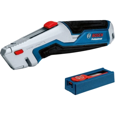Bosch Professional (1600A027M5) 185 мм Висувний ніж та диспенсер із 10 лезами