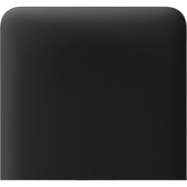 Ajax SideButton (1-gang) black vertical Кнопка