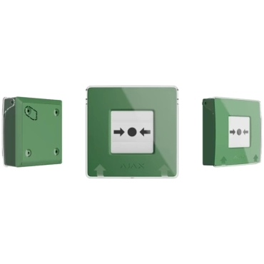 Ajax Manual Call Point (Green) ручний бездротовий Сповіщувач