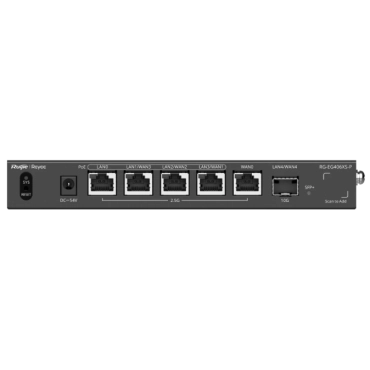 Ruijie Reyee RG-EG406XS-P 6-портовий PoE з хмарним керуванням Маршрутизатор