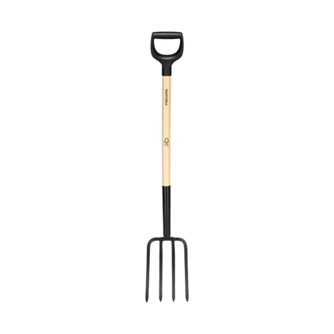Fiskars-Solid™-1070676 Вила садові з дерев'яною ручкою фото 1