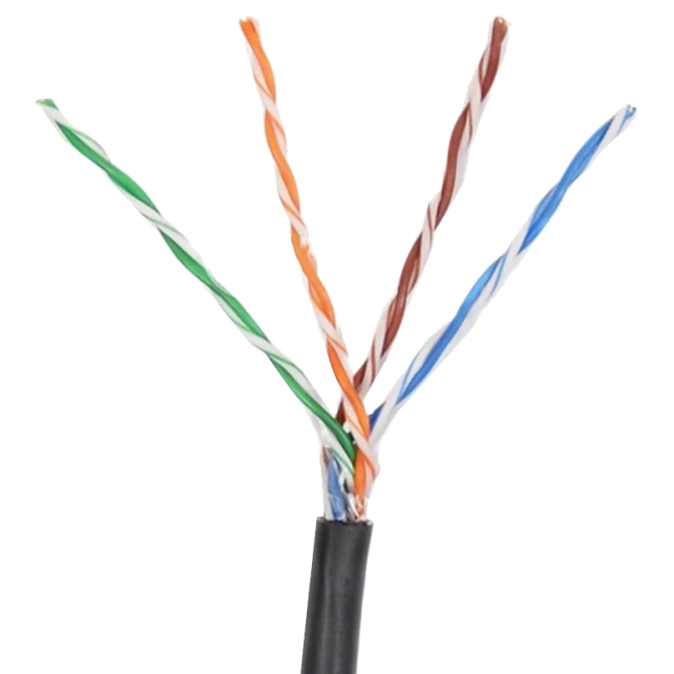 GM UTP 4*2*24AWG(0,51) СU CAT.5E PE (UTP мідь зовнішній) 305 м Кабель фото 1