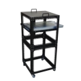 Cube 19" 9U CMS (UA-OFLC955-BK) Стійка-кронштейн фото 3