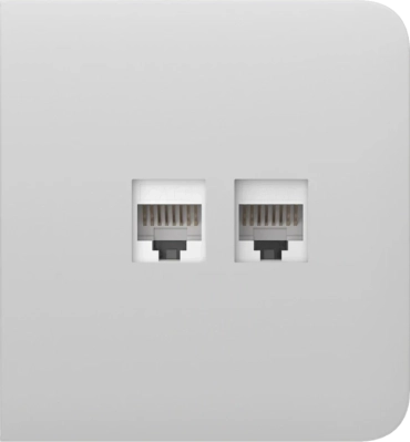 Ajax SideCover (LAN) white Фронтальна панель
