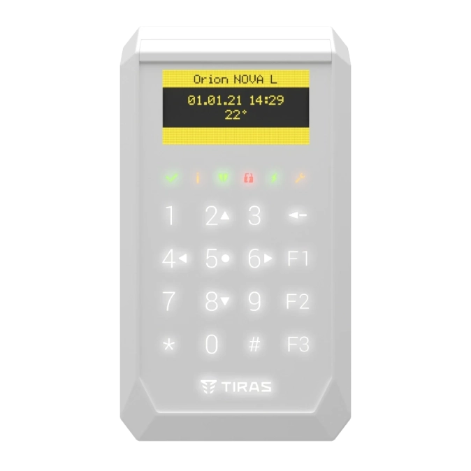 Tiras K-PAD OLED+ white Сенсорная OLED клавиатура Тирас