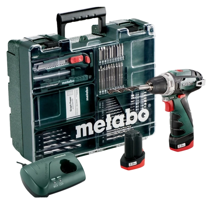 Metabo PowerMaxx BS Basic Mobile Workshop Акумуляторний дриль-шурупокрут фото 1