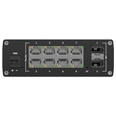 Teltonika TSW202 PoE+ Коммутатор 8 портов управляемый
