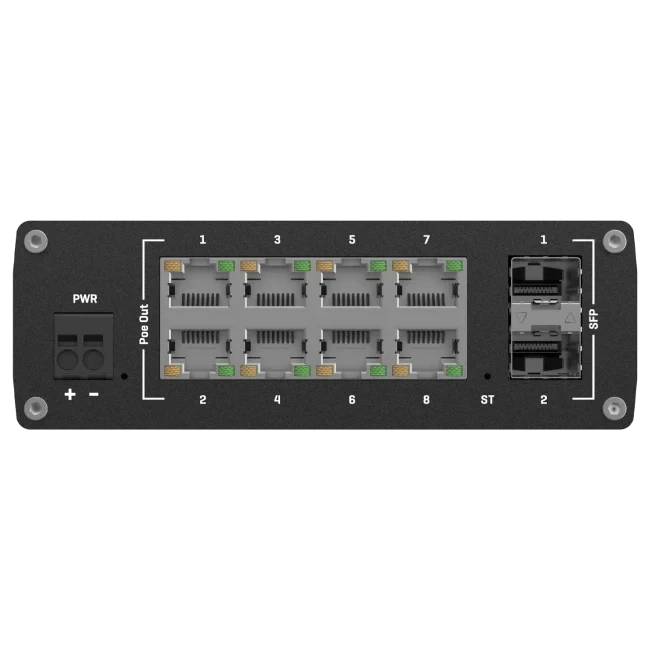 Teltonika TSW202 PoE+ Комутатор 8 портів керований фото 1