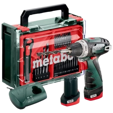Metabo PowerMaxx BS Basic Mobile Workshop (600080710) Аккумуляторный шуруповерт