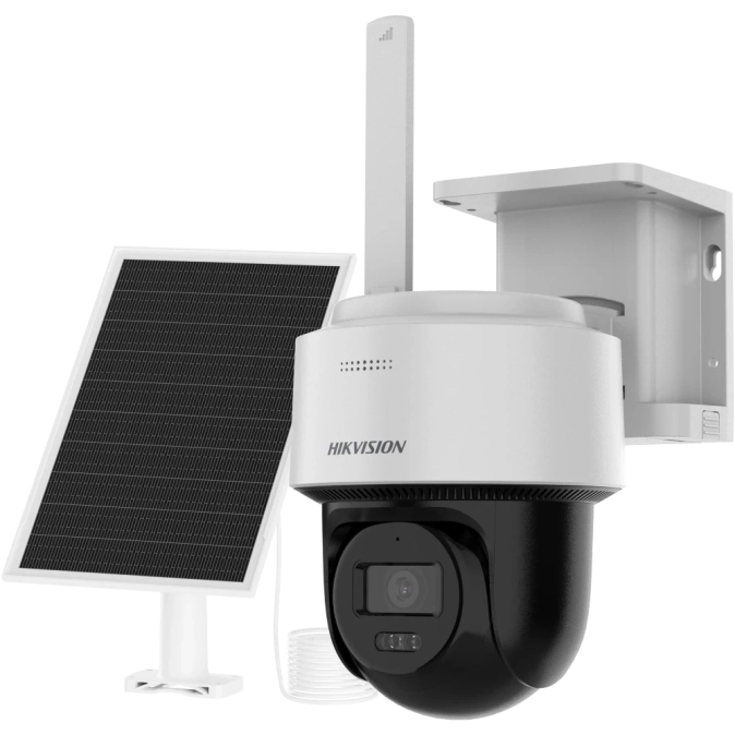 Hikvision DS-2CFSP4/4G-SIM (2.8мм) 4МП 4G PT (SIM-карта в комплекті) IP відеокамера фото 1