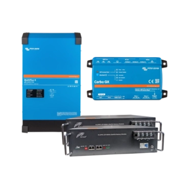 VictronEnergy MultiPlus-II + Ritar R-LFP51.2V100AH Система бесперебойного питания 4 кВт 10,2 кВт●ч