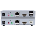 Dtech DT-7051 4K HDMI і USB 2.0 KVM 100м Модуль подовжувач фото 2