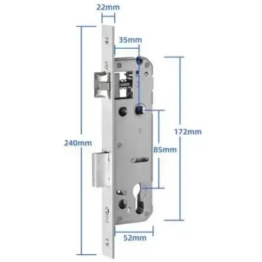 SEVEN LOCK 3585 Врізна частина