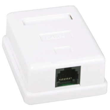 RITAR FTP 8P8C RJ45 1 порт Cat-5 Розетка комп'ютерна одинарна