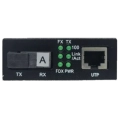 ALISTAR X3S 100M 10/100BASE-T RJ-45 - 100BASE-FX 1SM WDM SC 20KM TX1310/RX1550nm Медіаконвертор фото 2