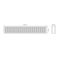 TITANUM TL-EM1108 LED світильник аварійний 60 LED 6500K 230V фото 3