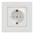 Schneider Electric ASFORA EPH2900221 Розетка одинарна із заземленням і шторкою фото 1