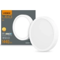 VIDEX 18W 5000K 220V LED світильник круглий накладний фото 4
