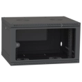 IPCOM СН-4U-060х035-ДС-9005 Шафа телекомунікаційна скло (RAL9005) фото 1
