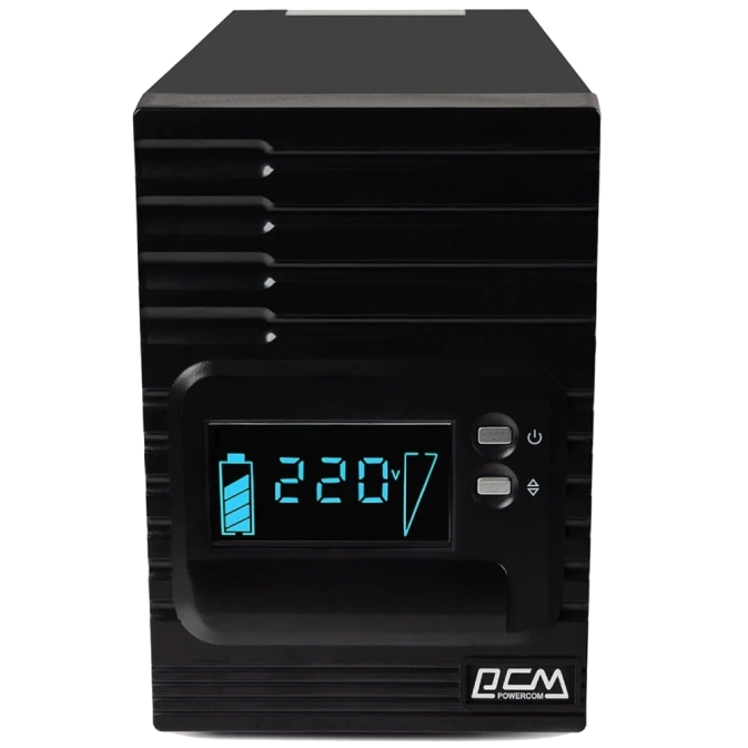 Powercom SPT-2000-II LCD IEC Джерело безперебійного живлення фото 1