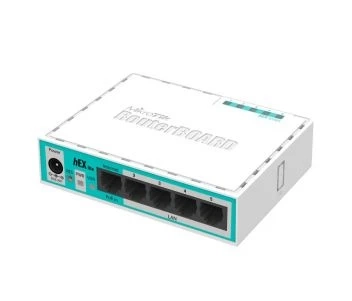 MikroTik hEX lite (RB750r2) 5-портовий маршрутизатор фото 1