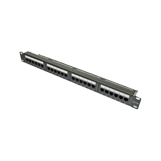 Kingda KDPA6043 Патч-панель 19" 24хRJ-45 UTP кат.5e, із заднім організатором, Kingda фото 1