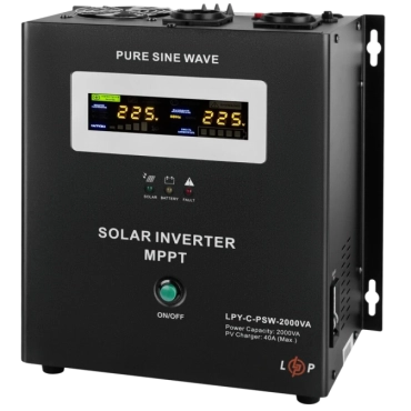 LOGICPOWER LPY-С-PSW-2000VA (1400Вт) MPPT 24В Источник бесперебойного питания