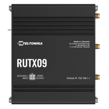 Teltonika RUTX09 IoT з 4G LTE, Wi-Fi Промисловий стільниковий маршрутизатор
