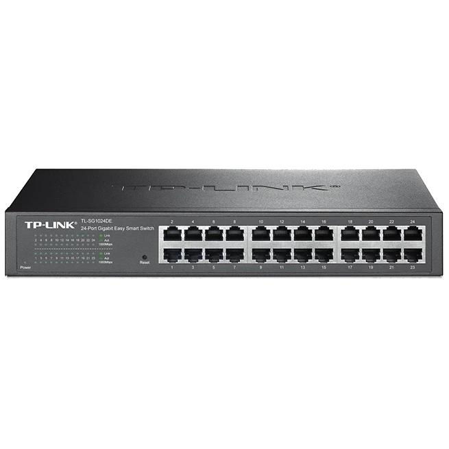 TP-LINK TL-SG1024DE Комутатор 24 порти керований фото 1