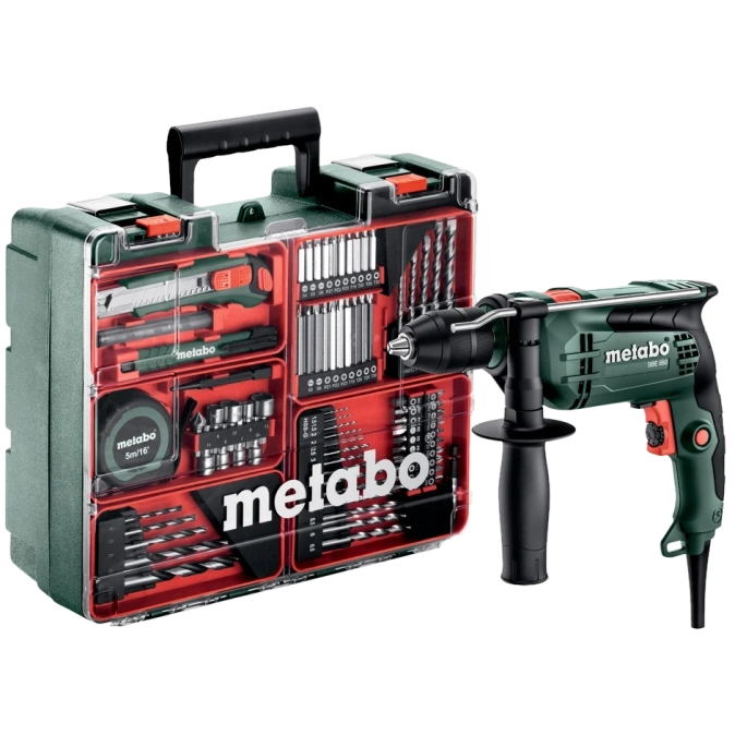 Metabo SBE 650 Mobile Workshop (600742870) Дриль ударний фото 1