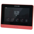 BCOM BD-760FHD/T Red Відеодомофон фото 1