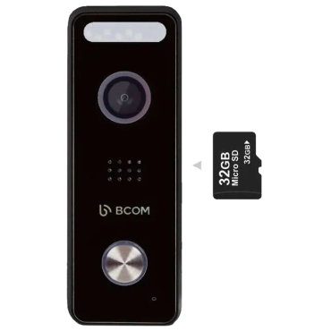 BCOM BT-400FHD/T Black SD Вызывная панель