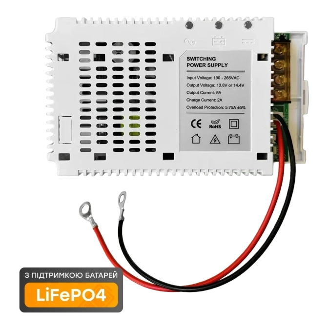 Trinix PSU-1205LED(BOARD) з кріпленням на DIN-рейку Плата ДБЖ