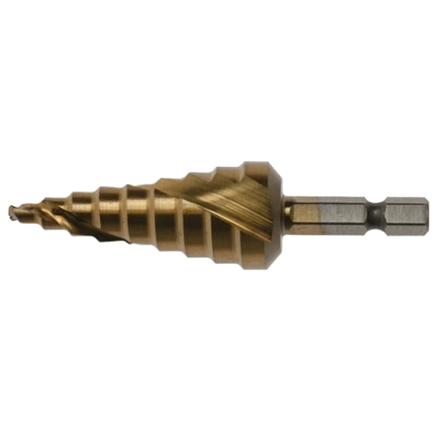 Makita (D-40185) Ступінчасте свердло HSS TiN 1/4 4-20 мм фото 1