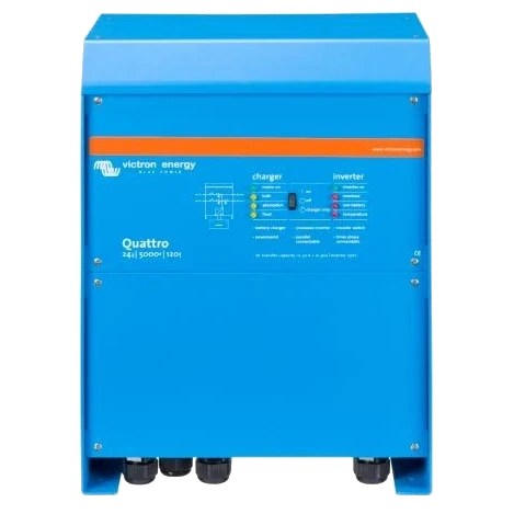 VictronEnergy Quattro 24/5000/120-100/100 однофазний чиста синусоїда Інвертор