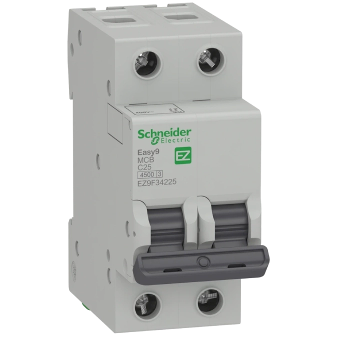 Schneider Electric EZ9, 2Р, 25А "С" Автоматичний вимикач (АВ) Easy9 фото 1