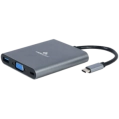 Cablexpert A-CM-COMBO6-01 USB-C 6-в-1 Док станція фото 2