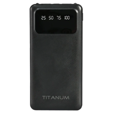 TITANUM OL21 Black 10000mAh Повербанк